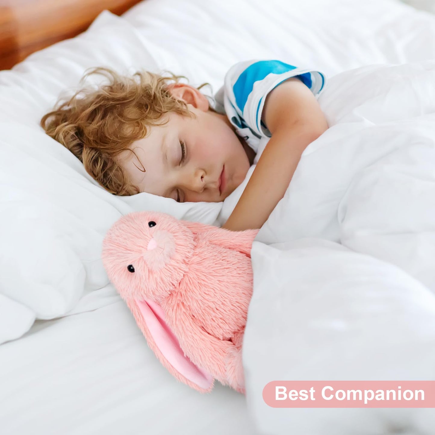 Lapinou – Peluche chauffante et réfrigérante - soulagement crampes, stress et anxiété, parfum lavande