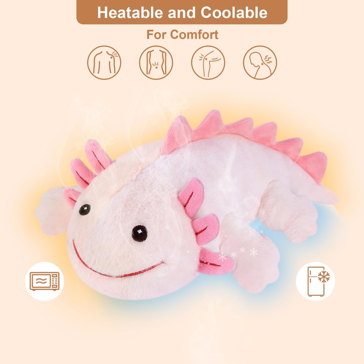 Coussin chauffant Koala pour soulagement crampes, stress & détente, peluche parfum lavande