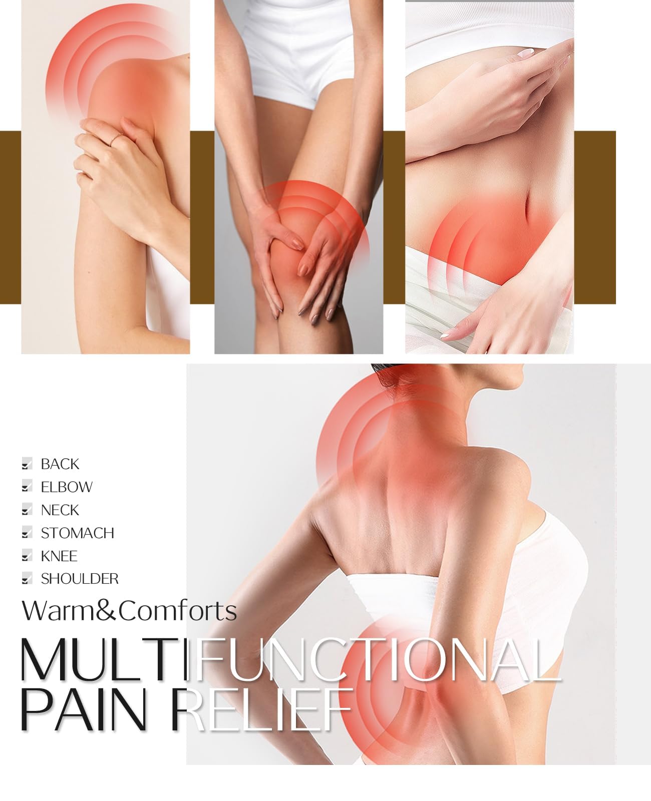 Coussin chauffant loutre ou panda roux - soulagement des crampes, muscles et articulations - sans parfum, dès 3 ans