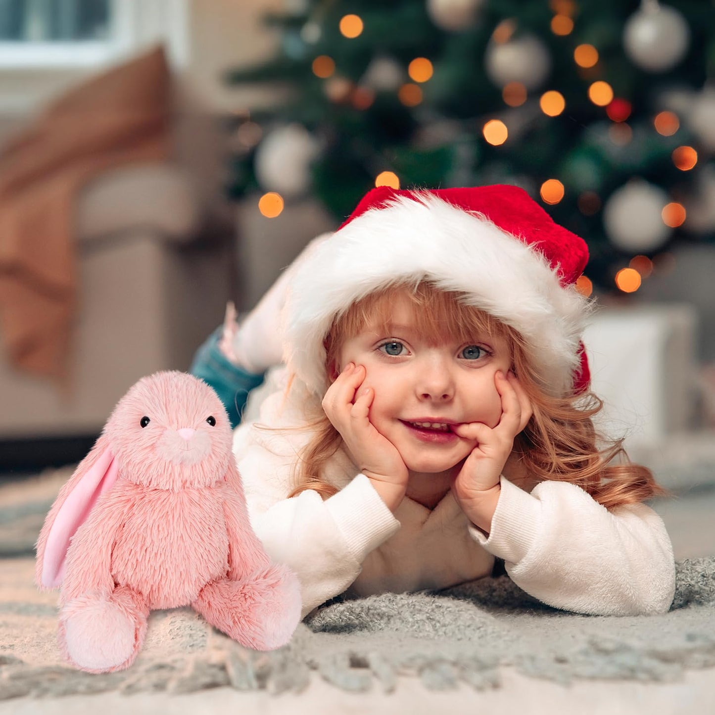 Lapinou – Peluche chauffante et réfrigérante - soulagement crampes, stress et anxiété, parfum lavande