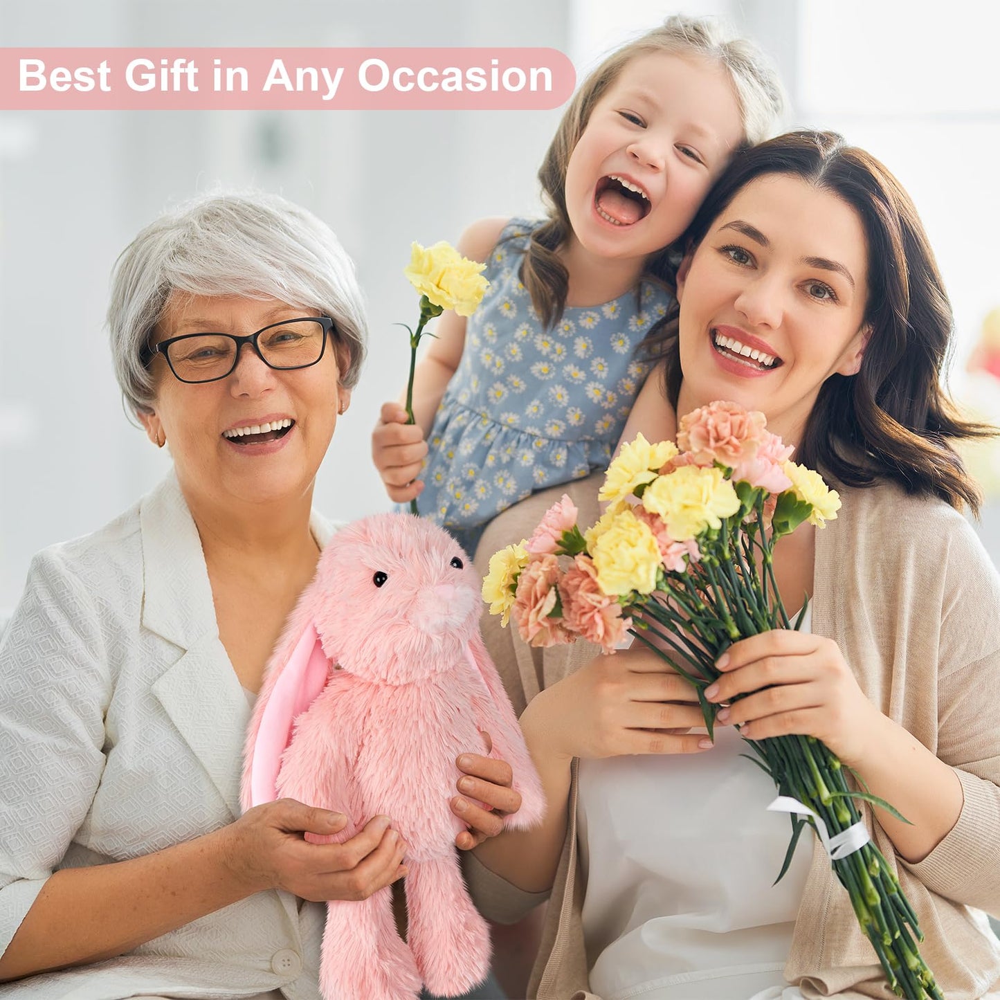 Lapinou – Peluche chauffante et réfrigérante - soulagement crampes, stress et anxiété, parfum lavande